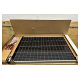 110-Watt Polycrystalline Solar Panel with 300-Watt Power Inverter and 11 Amp Charge Controller