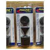 Magnet Source .08 in. L X 1.25 in. W Black Flexible Magnetic Shapes 30 pc (lot of 5)