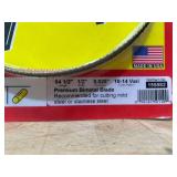 SuperCut Bimetal Replacement Band Saw Blade, 64.5in.L x 0.5in.W x 0.025in. Thick (lot of 2)