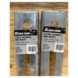 ULTRA-TOW 12 5/8in. Galvanized Bunk Bracket (lot of 2)
