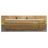 Ply Gem - Pallet of - 210 pc 3/4 in. Wicker Inside Corner Post and 20 pc 3 in. x 3/4 in. Wicker Outside Corner Post