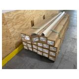 Ply Gem - Pallet of - 210 pc 3/4 in. Wicker Inside Corner Post and 20 pc 3 in. x 3/4 in. Wicker Outside Corner Post
