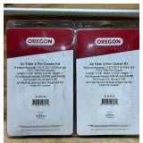 OREGON Air Filter & Pre-Cleaner Kit lot of 2