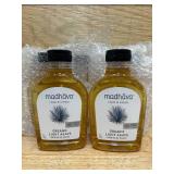 Madhava Organic Light Agave, 100% Pure Organic Blue Agave Nectar, Natural Sweetener, Sugar Alternative, Vegan, Organic, Non GMO, Liquid Sweetener, 17 Ounce (lot of 10)