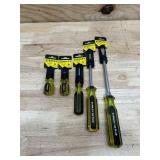 Stanley Screwdrivers (lot of 5)