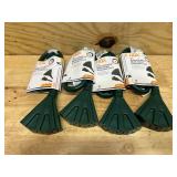 2 ft. 14/3 Light Duty Indoor/Outdoor Extension Cord with Multiple Outlet Triple Tap End, Green (lot of 4)