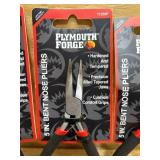 PLYMOUTH FORGES 5  bent nose pliers (lot of 3)