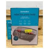 Homedics Vibration Foot Massager with Soothing Heat, Gray (lot of 2)