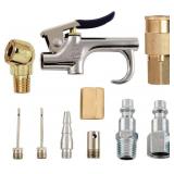 Campbell Hausfeld Air Inflation Kit with Air Blow Gun 11pc (DA971100)