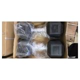A pair of 15LB Rubber Hex Dumbbells (NEW)
