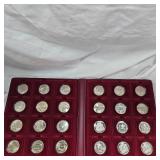 1996 Nascar Trucks & Drivers Coin Set(18 Tracks/6 Drivers)