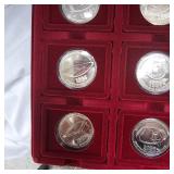 1996 Nascar Trucks & Drivers Coin Set(18 Tracks/6 Drivers)
