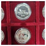 1996 Nascar Trucks & Drivers Coin Set(18 Tracks/6 Drivers)