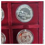 1996 Nascar Trucks & Drivers Coin Set(18 Tracks/6 Drivers)