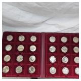 1996 Nascar Trucks & Drivers Coin Set(18 Tracks/6 Drivers)