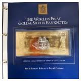 Saga of Treasure Ships & Pirates-Gold and Silver Bank Notes Collection