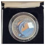 1998 $1 Palau Marine Life Protection Coin