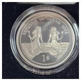 1998 $1 Palau Marine Life Protection Coin