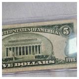 1934 A $5 Silver Certificate