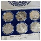 1998 Chevy Classics Coins Set, $5 Labled