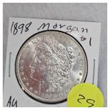 1898 Morgan $1 AU