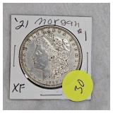 1921 Morgan $1 XF