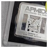 APMWX 1oz, .999 Square Ingot