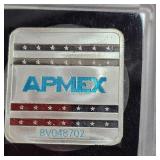 APMWX 1oz, .999 Square Ingot