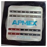 APMWX 1oz, .999 Square Ingot