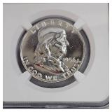1956 Type 2 Franklin 50c NGC PF66