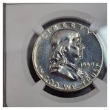 1959 Franklin 50c NGC PF66