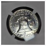 1959 Franklin 50c NGC PF66