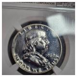 1960 Franklin 50c NGC PF66
