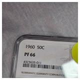 1960 Franklin 50c NGC PF66