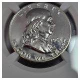 1961 Franklin 50c NGC PF66