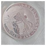 2022 America 500 DRAM 1oz, .999