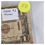 1935-A $1 Hawaii Note