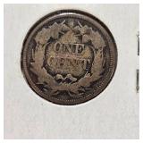 1857 Flying Eagle 1c