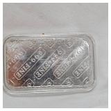 1oz .999 Silver Ingot