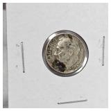 6-Silver Roosevelt 10c