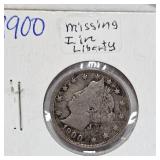 6-Misc Date  V-Nickels