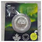 2023 Majestic Polar Bear 1oz, .999