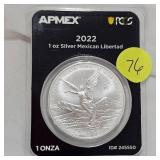 APMEX 2022 Mexican Liberated 1oz
