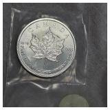 2022 $5 Maple Leaf 1 oz Silver