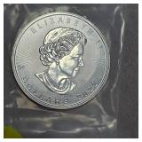 2022 $5 Maple Leaf 1 oz Silver