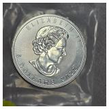 2022 $5 Maple Leaf 1 oz Silver