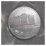 2022 50 Euro Philharmonica 1oz Silver