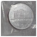 2022 50 Euro Philharmonica 1oz Silver