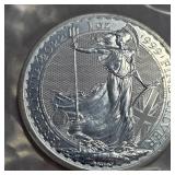 2022 2 Pound Bit, 1 oz Silver