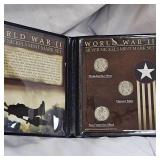 WW II Silver 5c Mint Mark Set